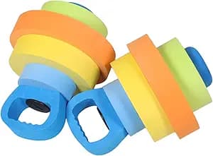 1Pair Adjustable Eva Dumbbell Lightweight Water Exercise Equipment for Swimming Beach Vacations and Pool Parties for Boys and Strength Training and Aquatic Fitness